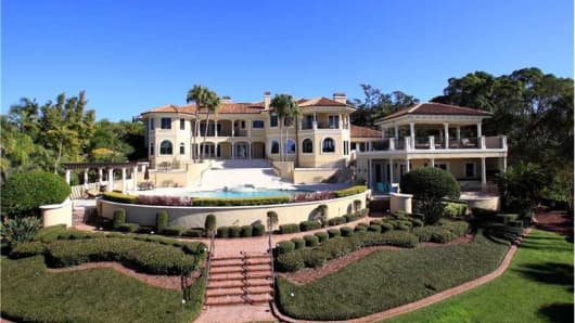 Turnkey mansion for sale in Tampa, Fla.